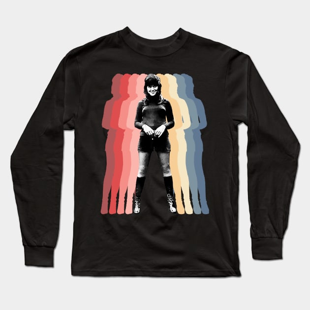 Linda Ronstard Vintage Long Sleeve T-Shirt by sarsim citarsy